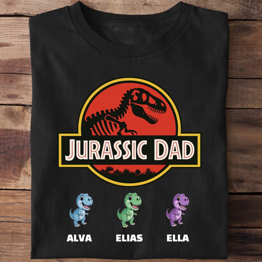 Father of the Dinos - Personalized T-Shirt