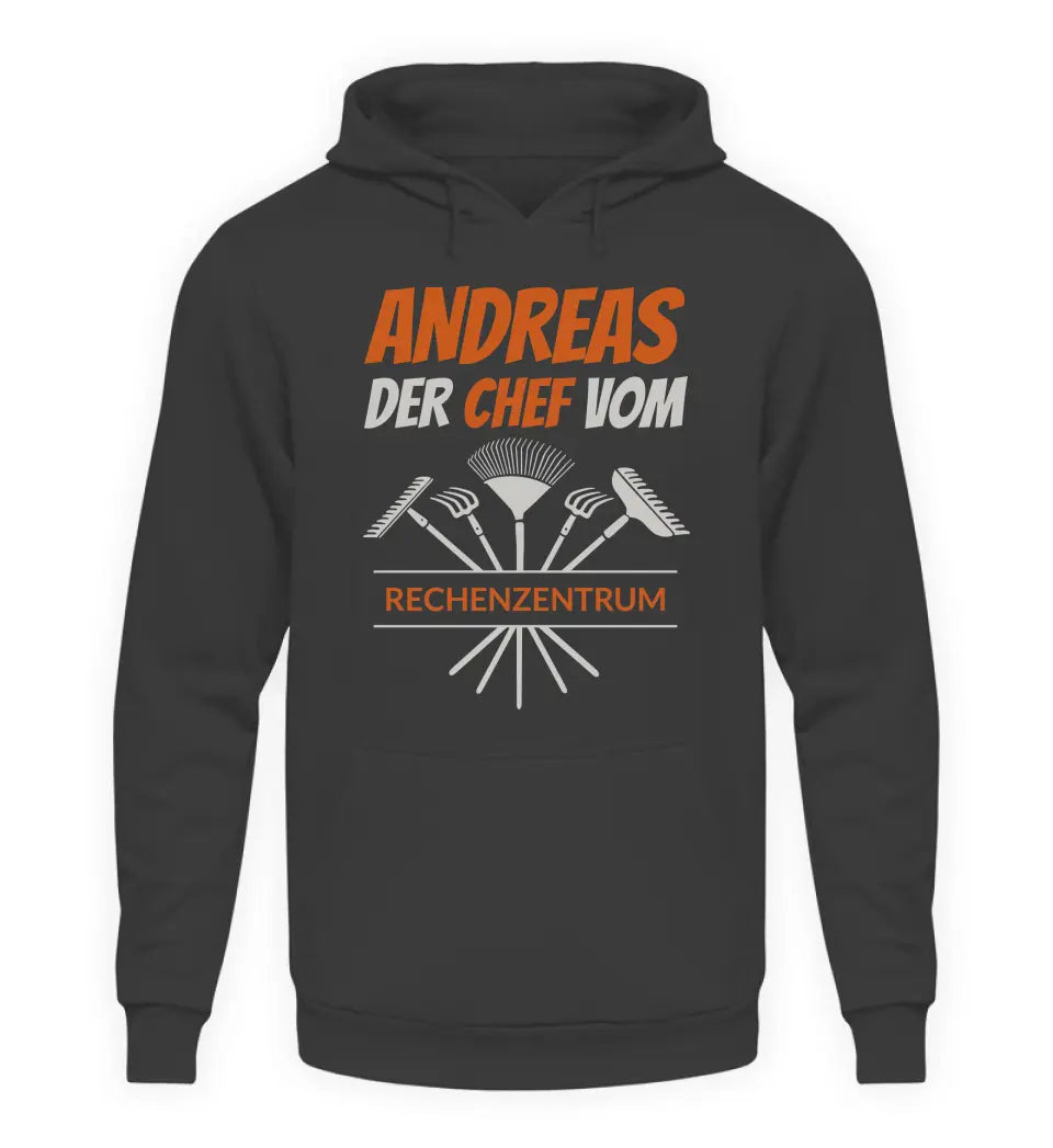 Chef vom Rechenzentrum - Personalisierbarer Hoodie