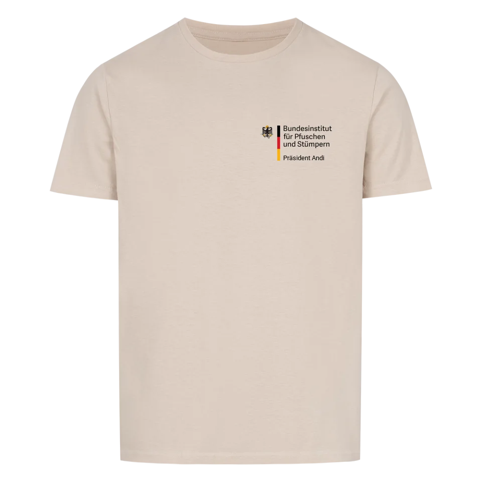 Institut für Pfuschen und Stümpern - Personalisierbares Handwerker Shirt
