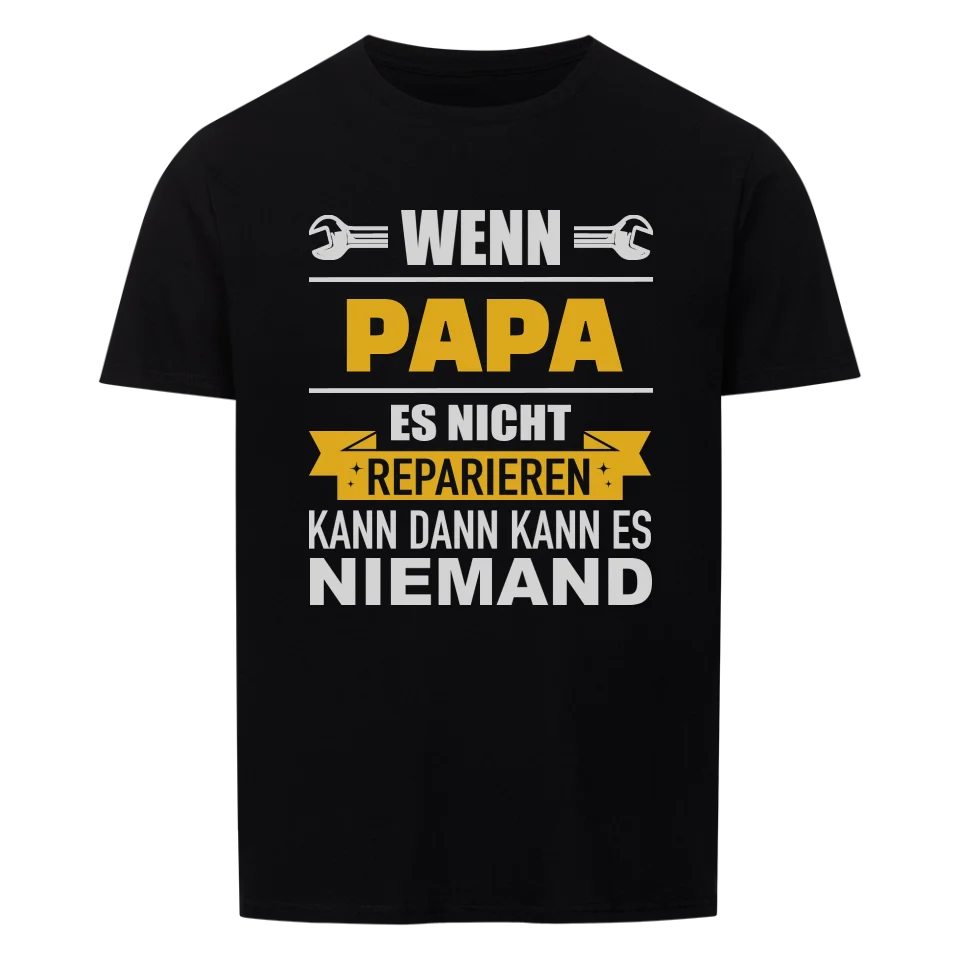 Heimwerker kann es reparieren - Personalisierbares Herren T-Shirt