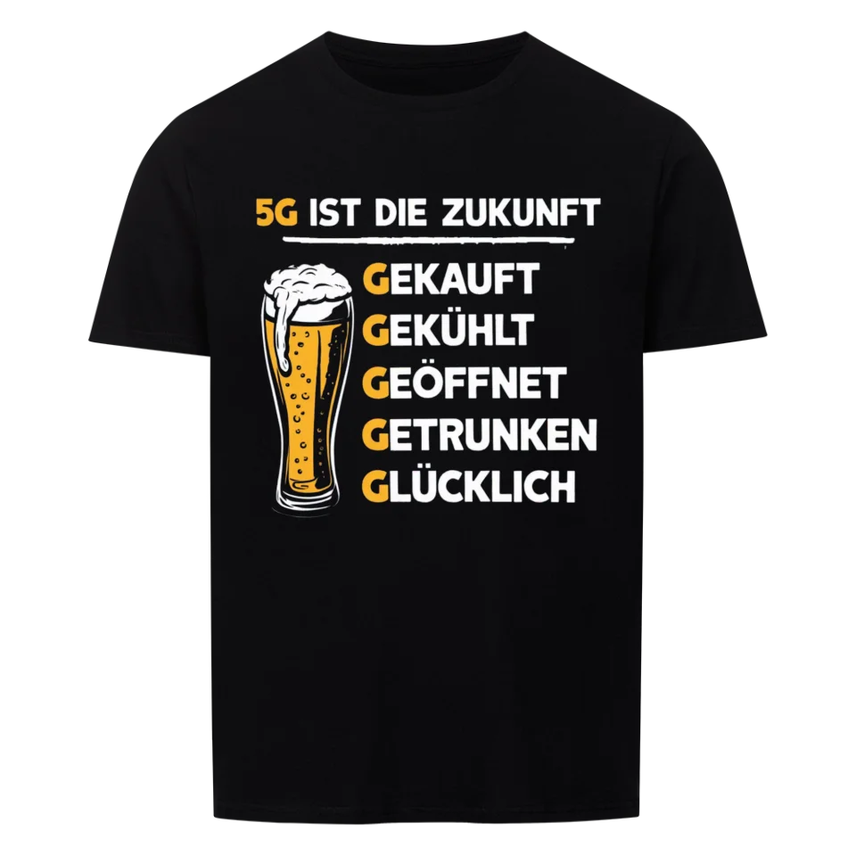 5g lustiges Bier Trinker T-Shirt