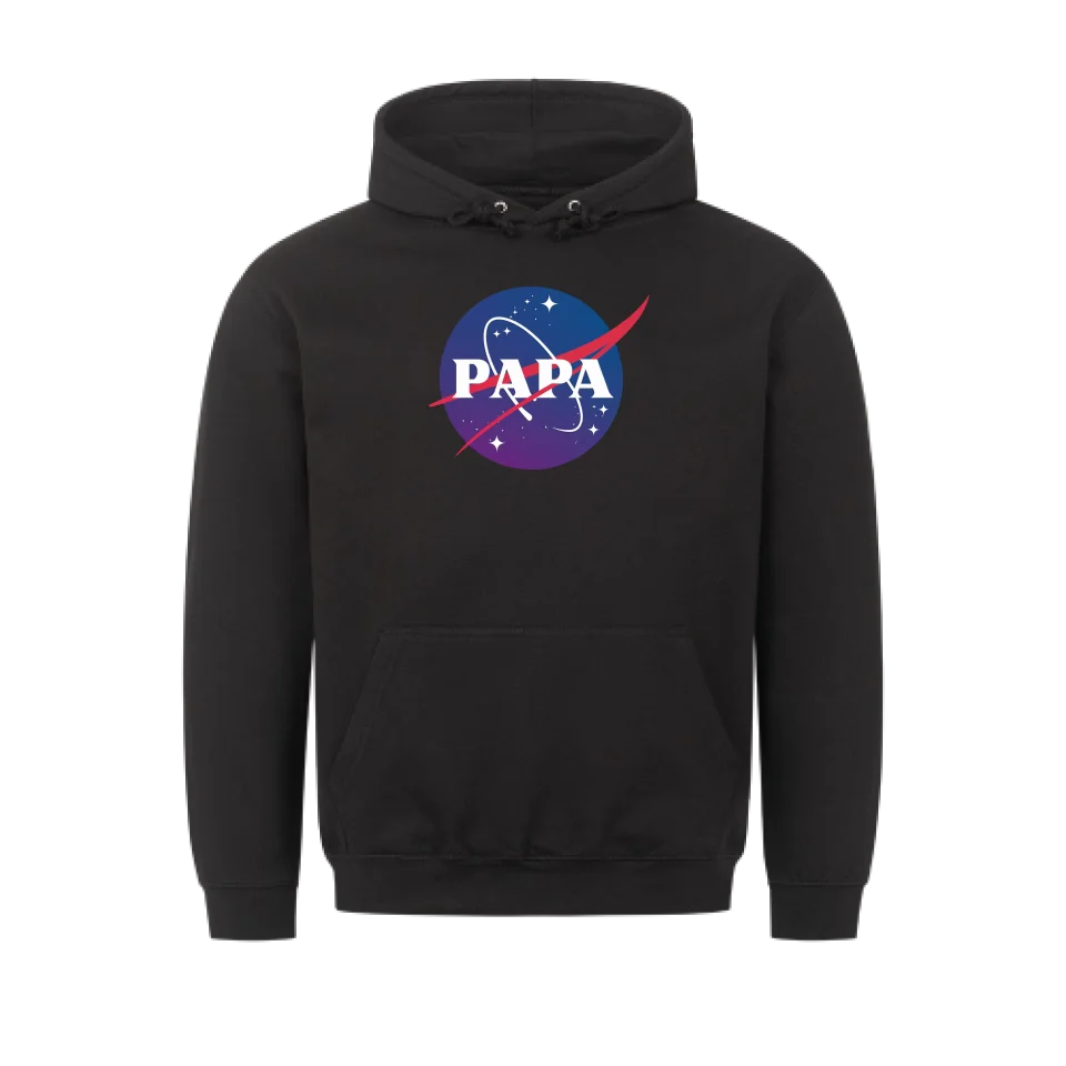 Papa im Weltraum - Personalisierbarer Hoodie
