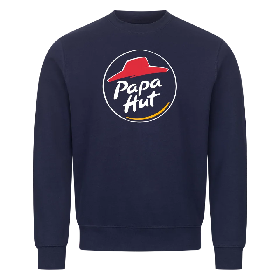 Papa Hut Pizza Papa - Personalisierbarer Sweater