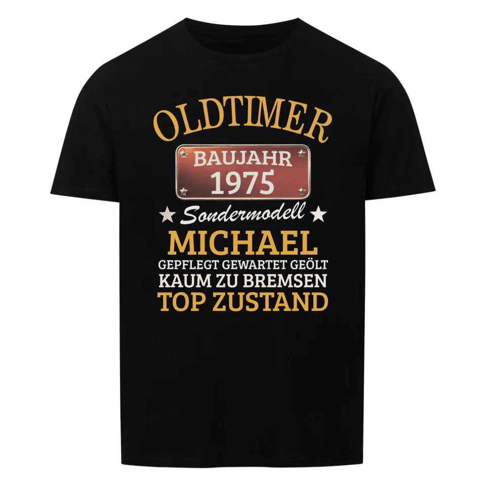 Oldtimer Sonderausgabe - Personalisierbares Shirt