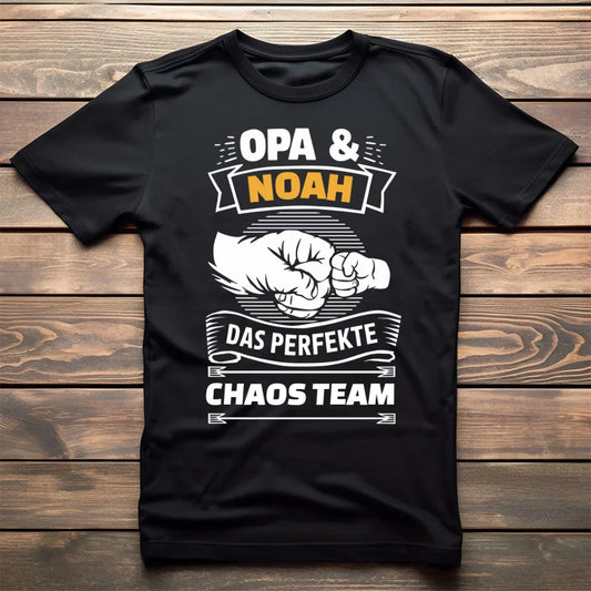 BlackTeeFlatlayWoodBackground