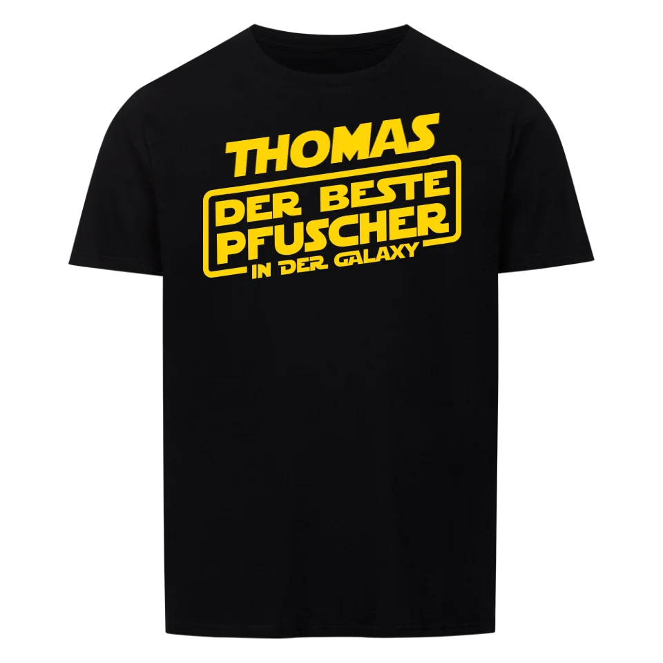 Bester Pfuscher der Galaxy - Personalisierbares Shirt