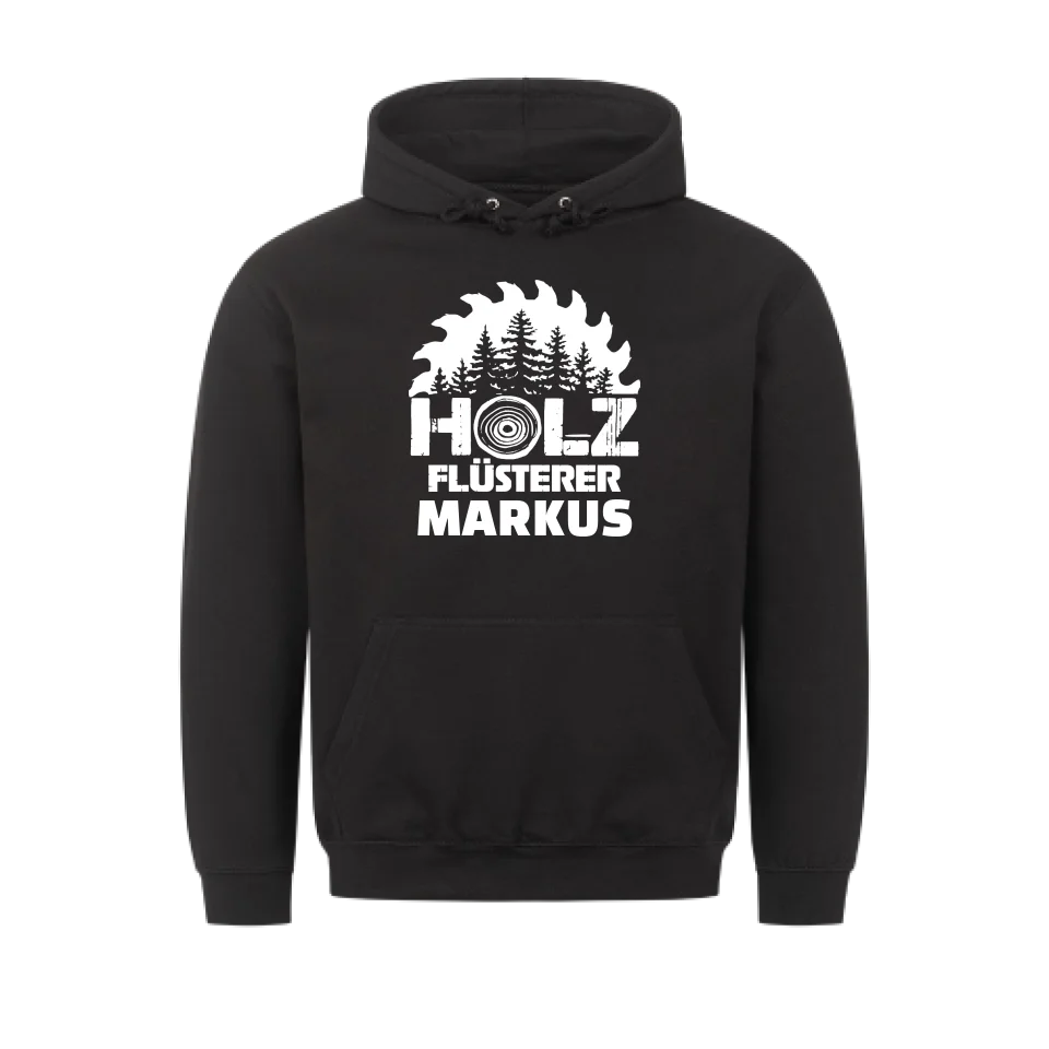 Holzflüsterer - Personalisierbarer Hoodie