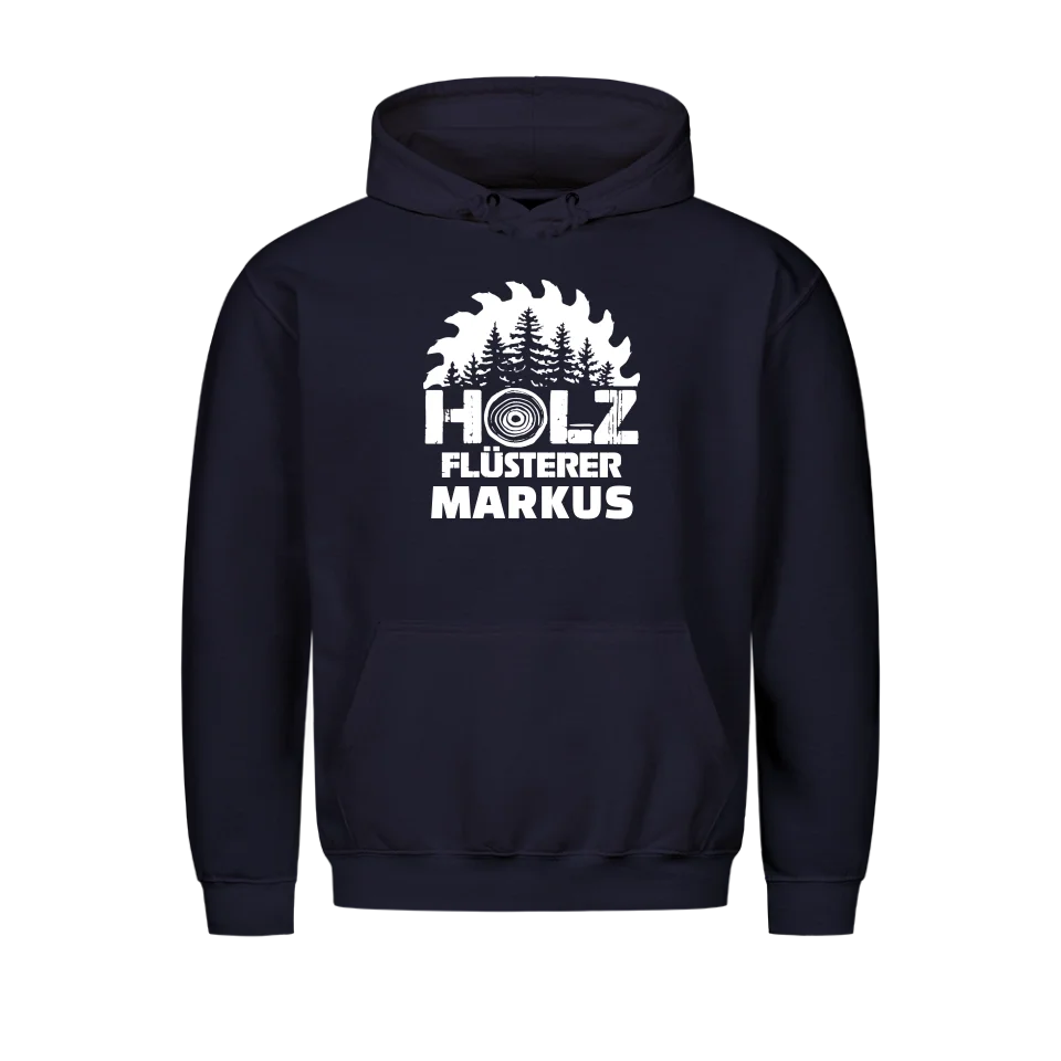 Holzflüsterer - Personalisierbarer Hoodie