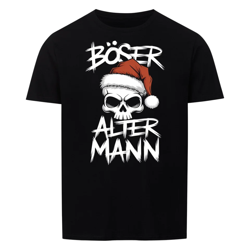 Böser Alter Mann - Weihnachts Unisex Shirt