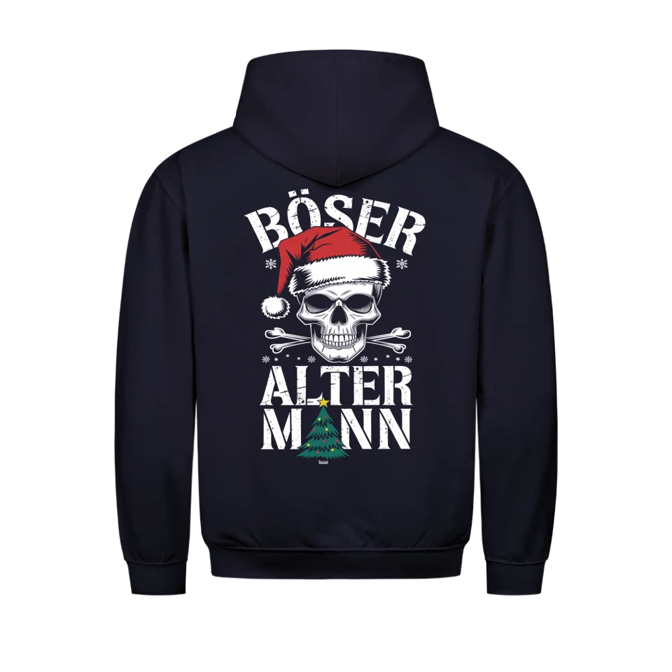 Böser Alter Mann - Weihnachts Hoodie