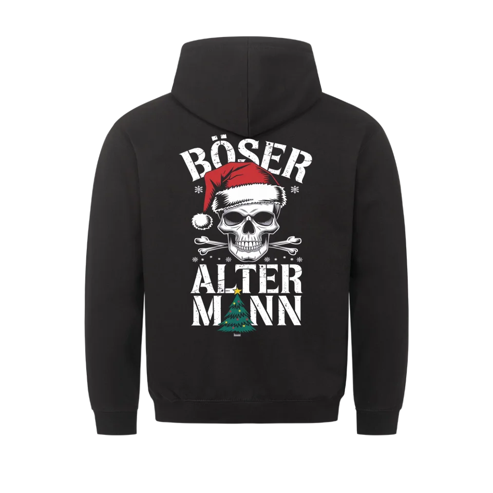 Böser Alter Mann - Weihnachts Hoodie