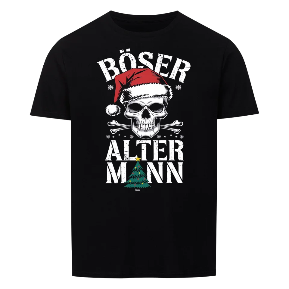 Böser Alter Mann - Weihnachts T-Shirt
