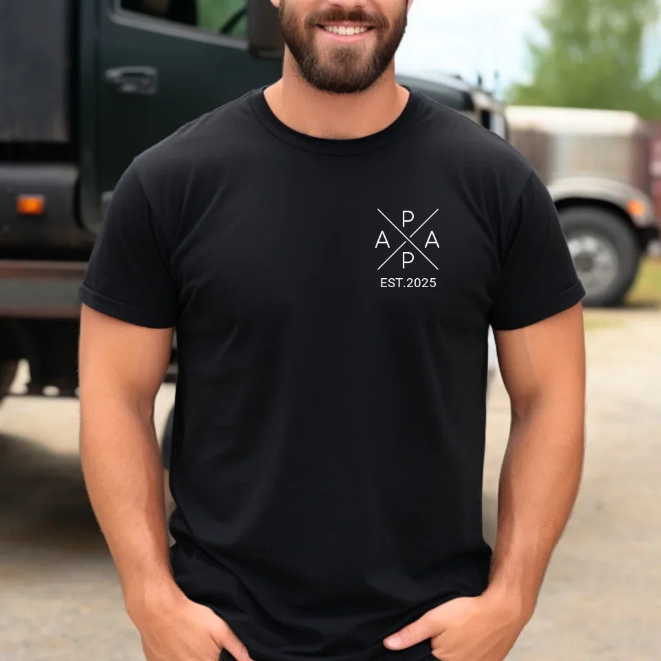 blackgildanmale64000truckermagnatemockup
