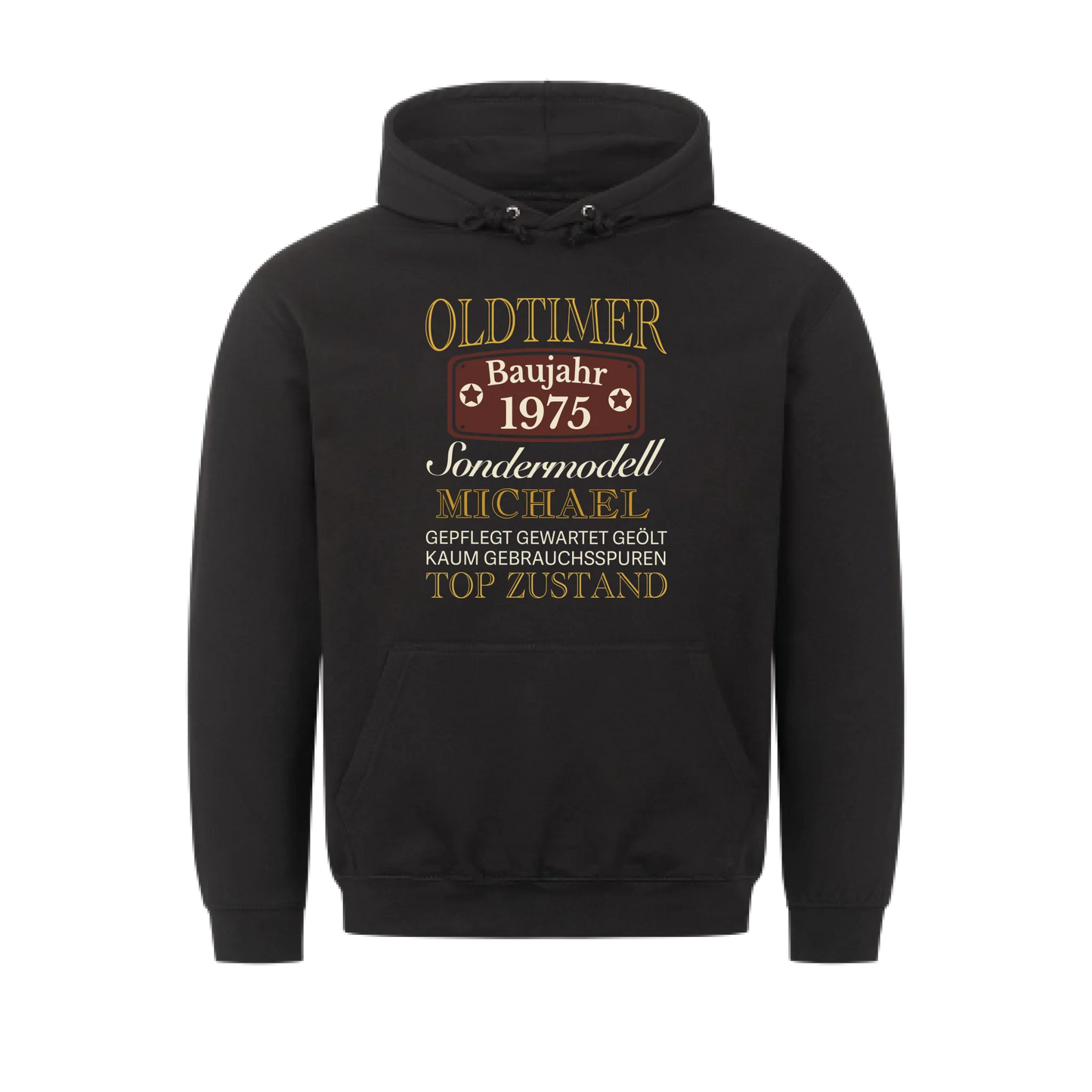 Oldtimer Sondermodell - Personalisierbarer Hoodie