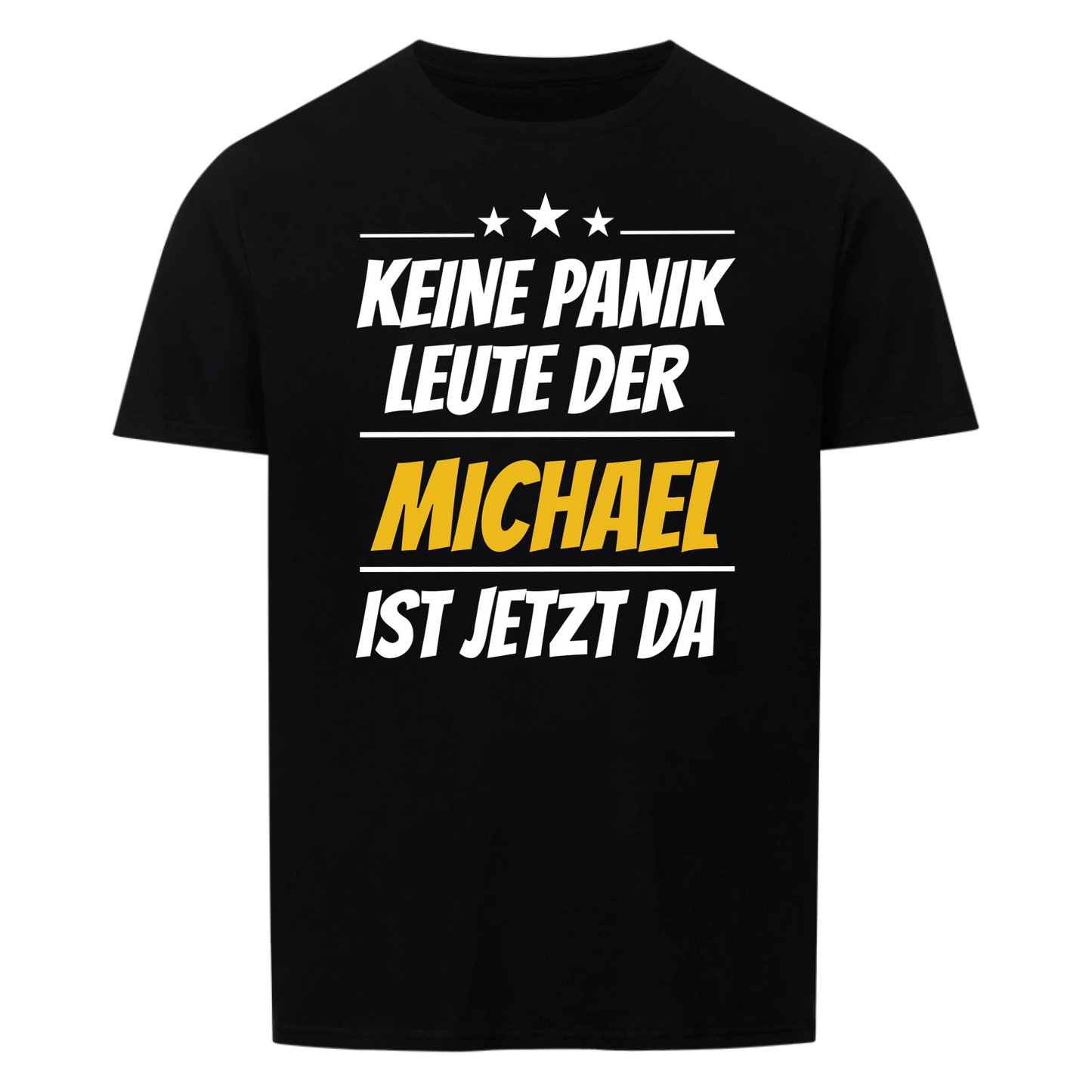 Keine Panik - Personalisierbares Herren T-Shirt