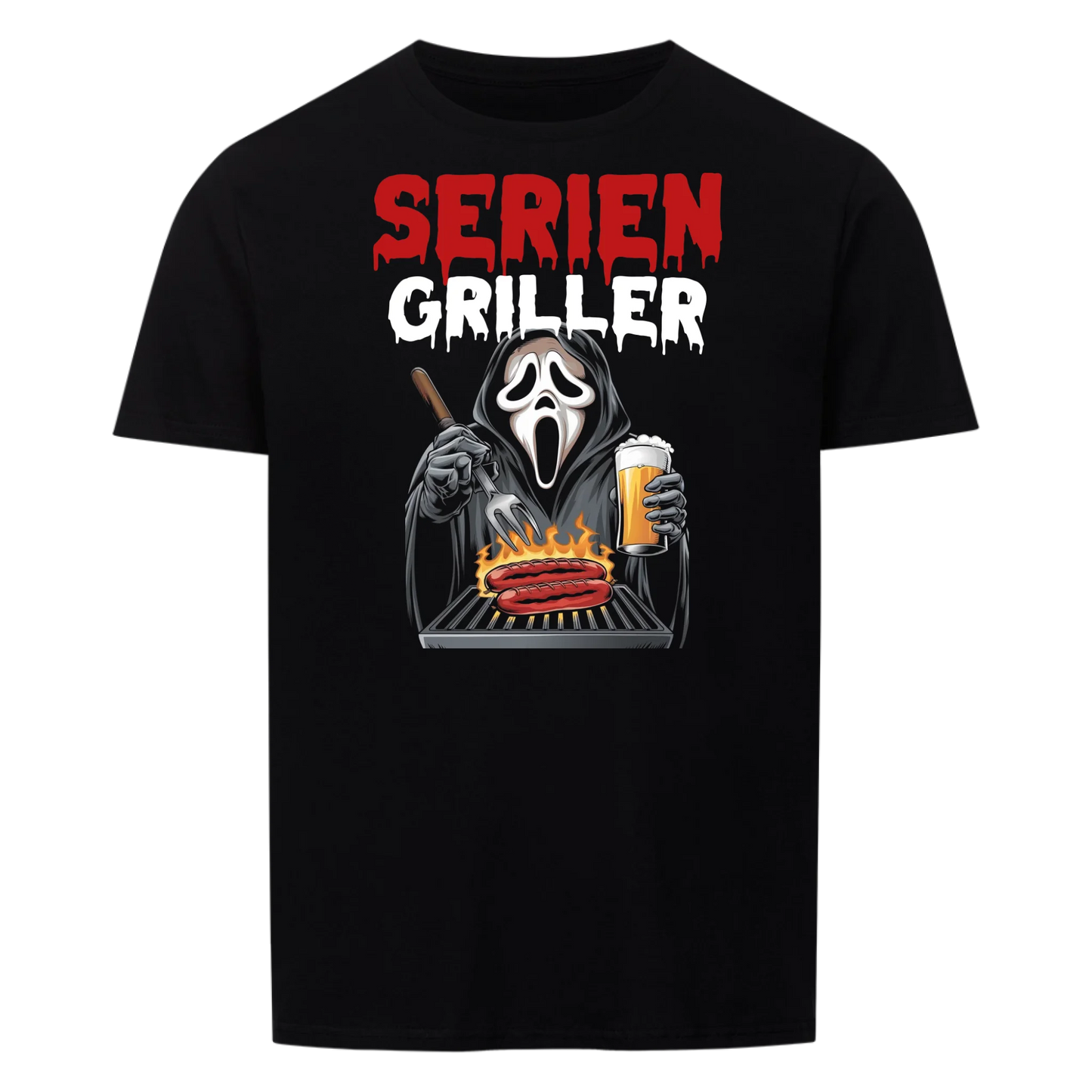 Seriële Griller - Personaliseerbaar Unisex T-shirt