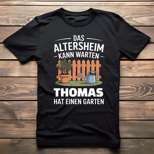 BlackTeeFlatlayWoodBackground