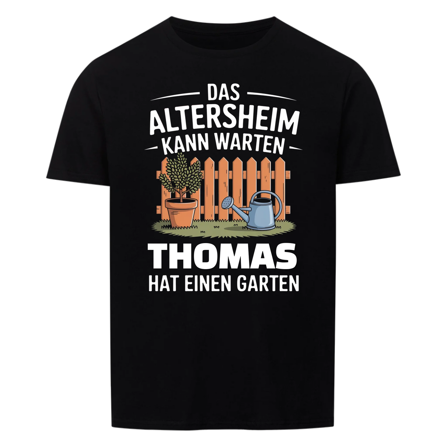 Altersheim kann warten - Personalisierbares Unisex T-Shirt