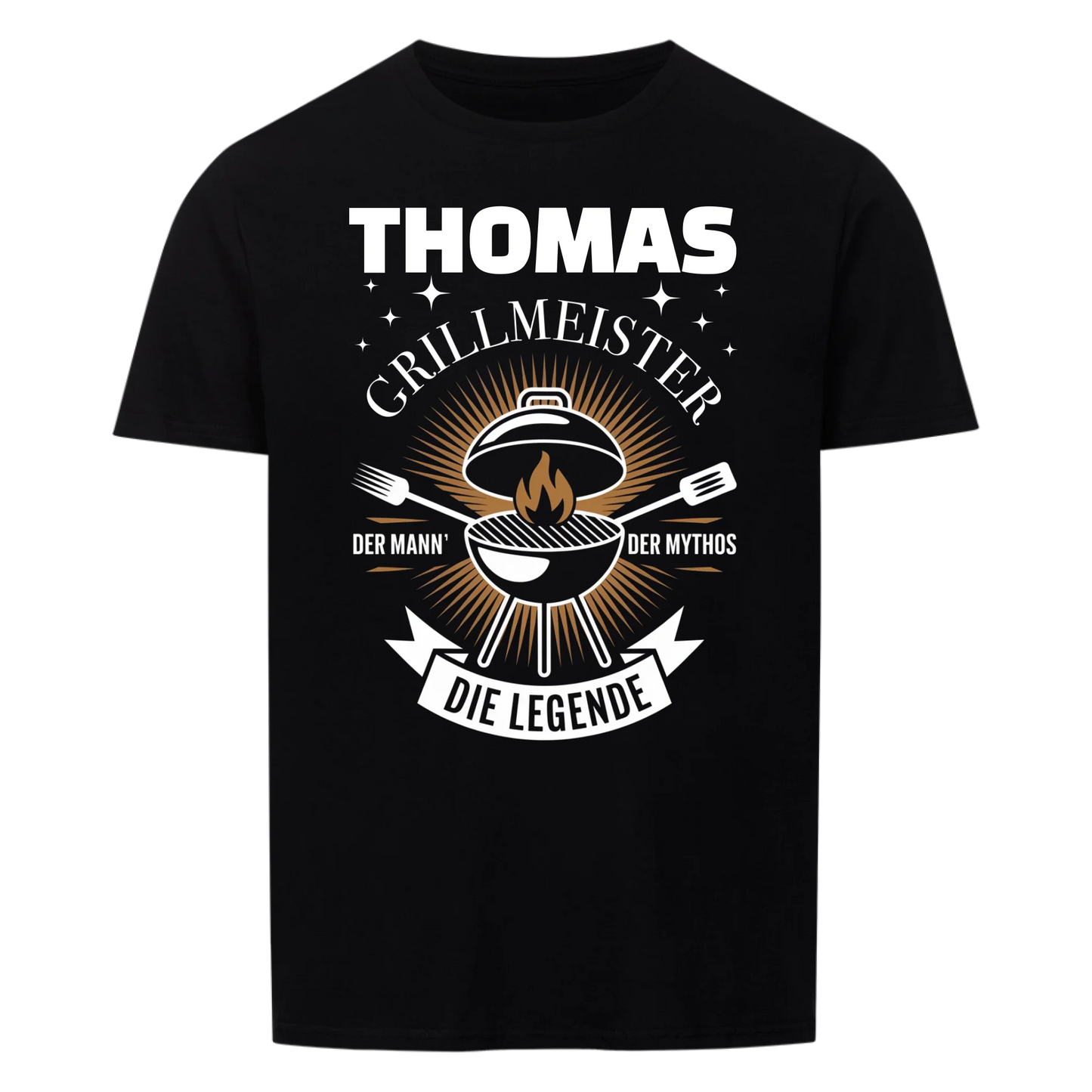 Grillmeister Legend - Personaliseerbaar T-shirt