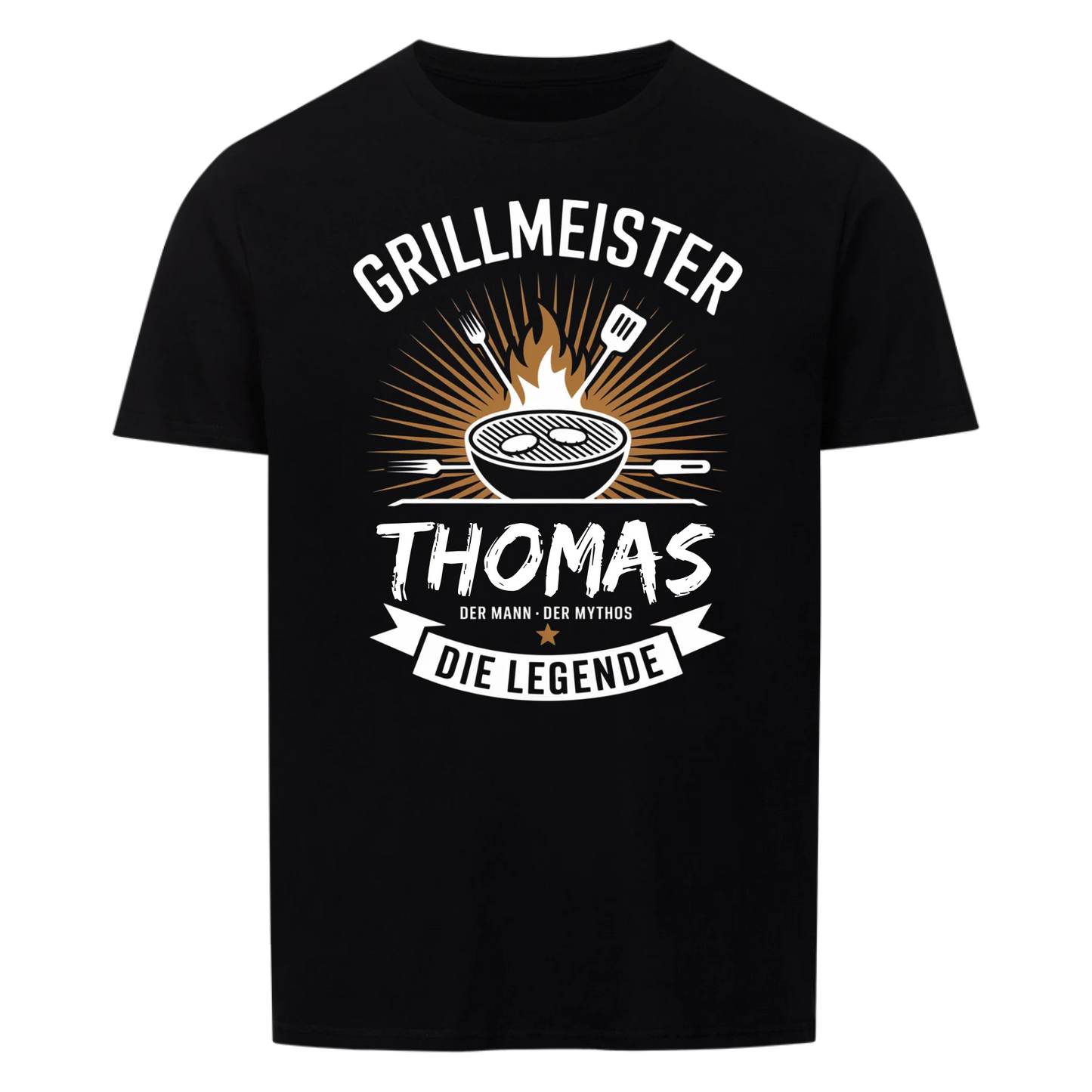 Grillmeister - Personalisierbares Unisex T-Shirt