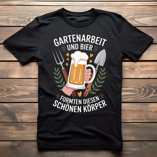 BlackTeeFlatlayWoodBackground