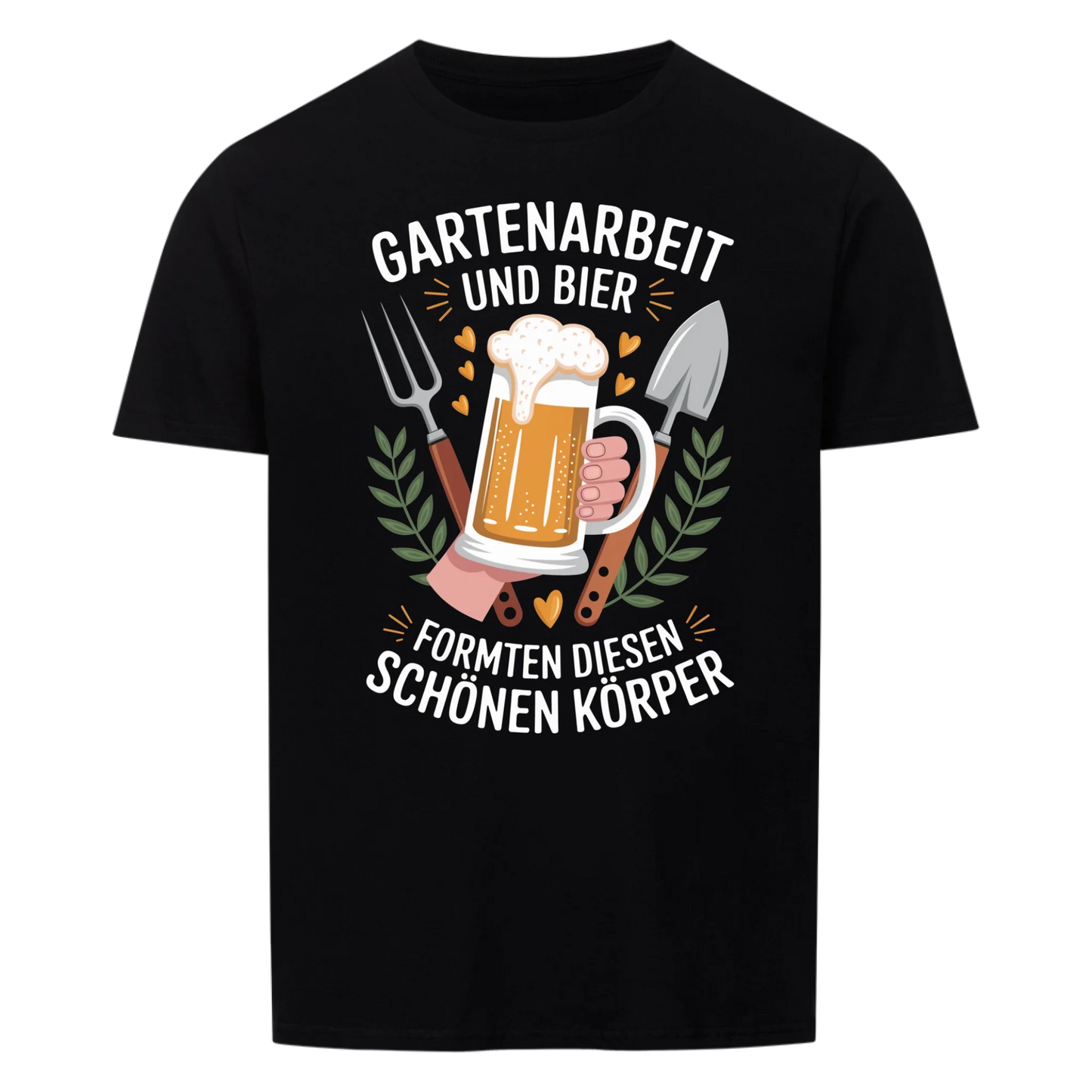 Tuinieren en bier - T-shirt