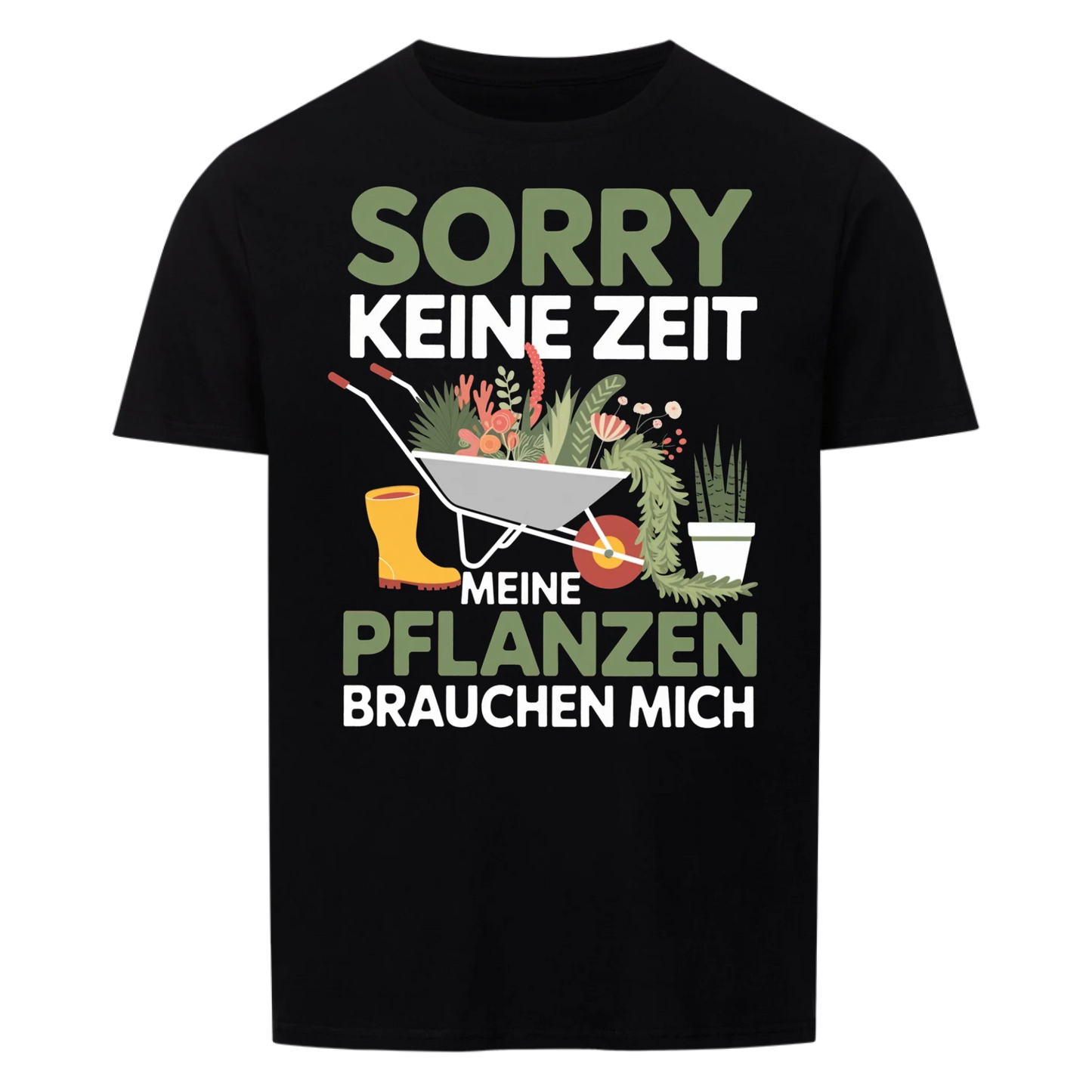 Meine Pflanzen brauchen mich - Unisex Shirt