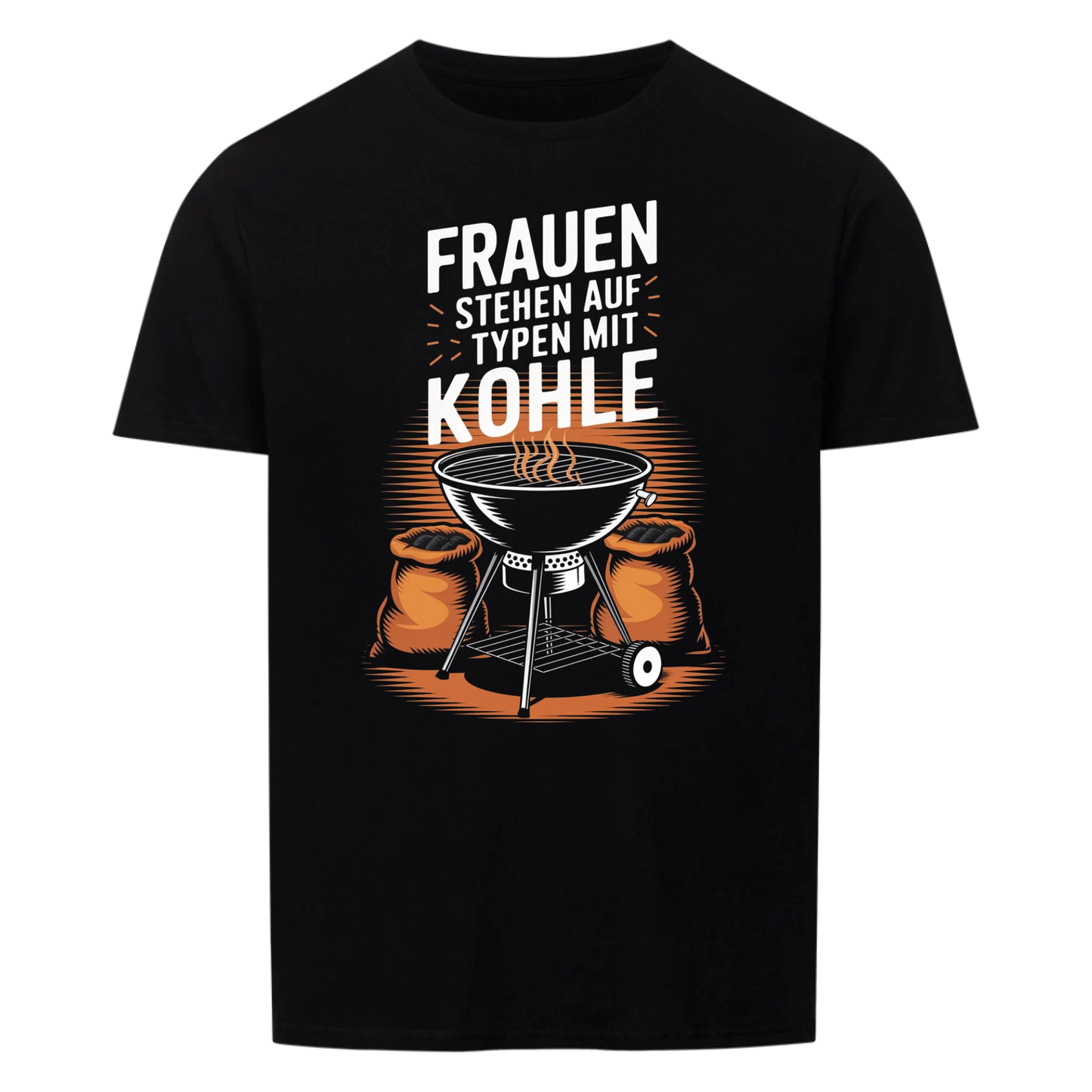 Man met kolen - grappig shirt