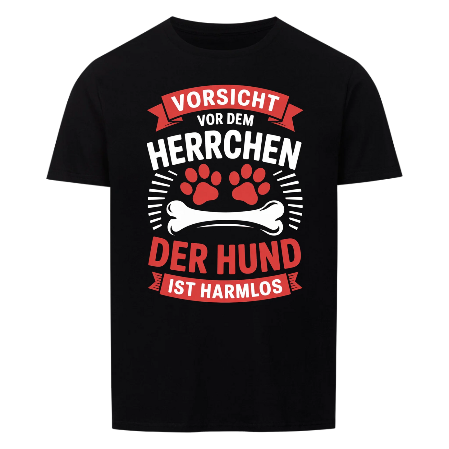 Vorsicht vorm Herrchen - Unisex Shirt