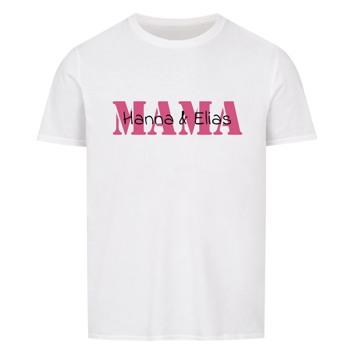 Mama mit Kinder - Personalisierbares T-Shirt
