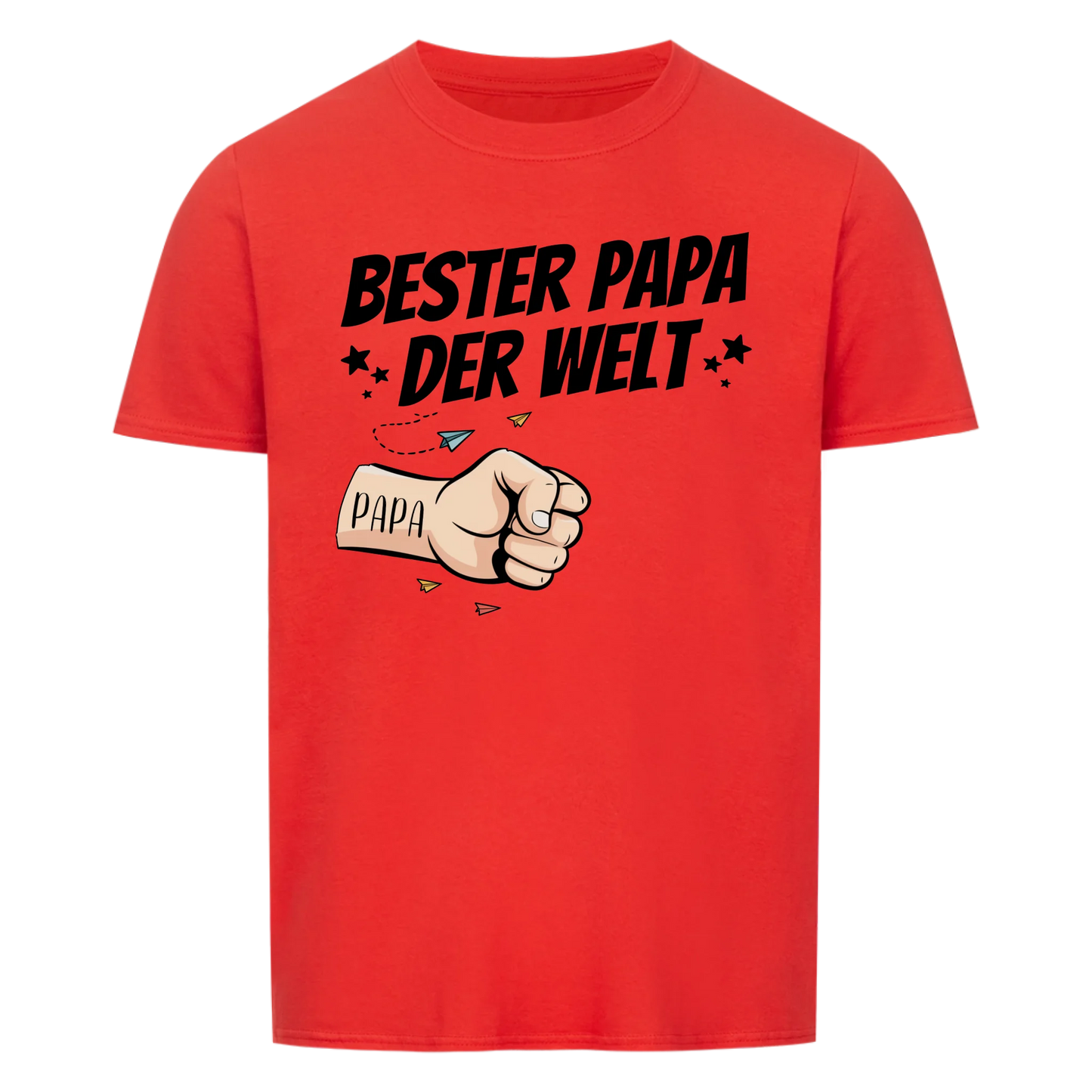 Bester Papa der Welt - Personalisierbares T-Shirt