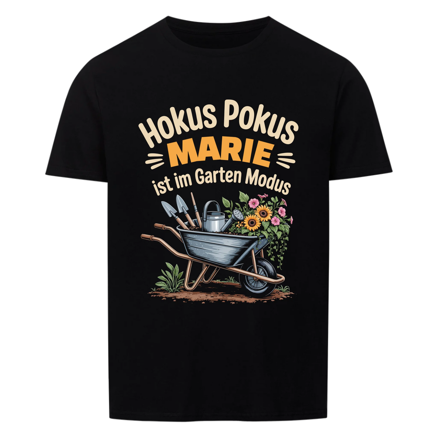 Hokus Pokus Garten Modus - Personalisiertes T-Shirt