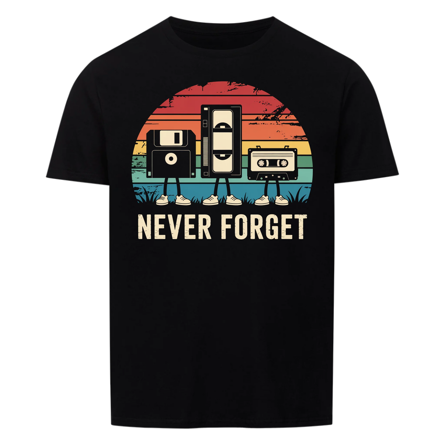 Never Forget - Retro Shirt
