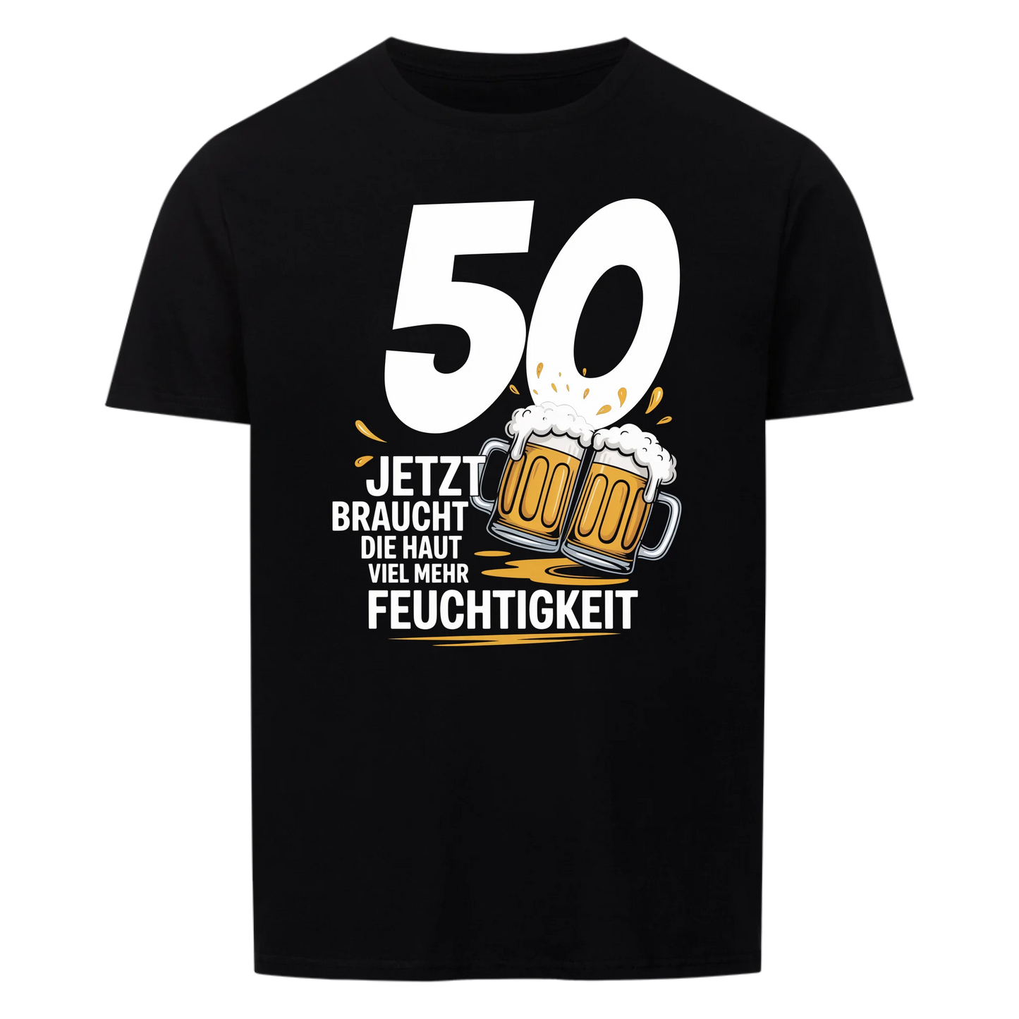 Haut braucht Feuchtigkeit - Personalisierbares T-Shirt
