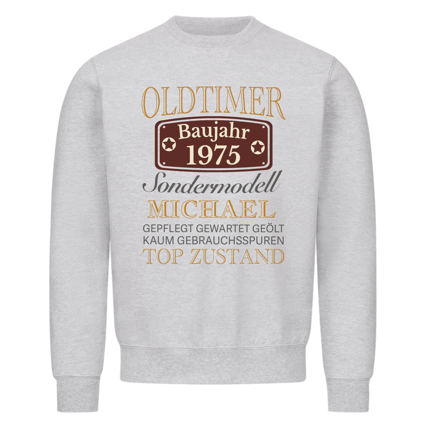 Oldtimer Sondermodell - Personalisierbares Sweatshirt
