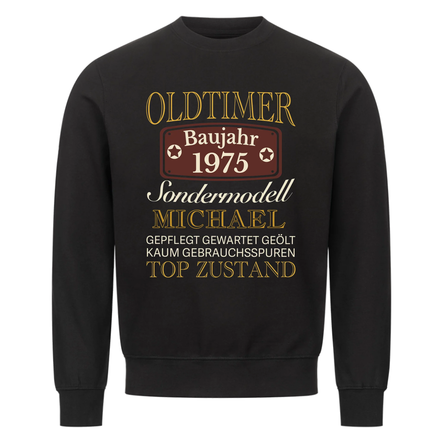Oldtimer Sondermodell - Personalisierbares Sweatshirt