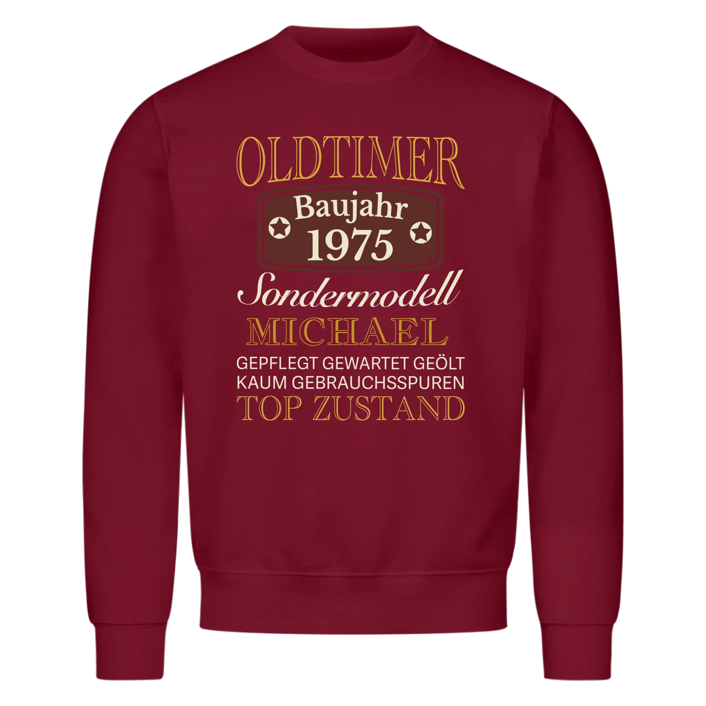Oldtimer Sondermodell - Personalisierbares Sweatshirt