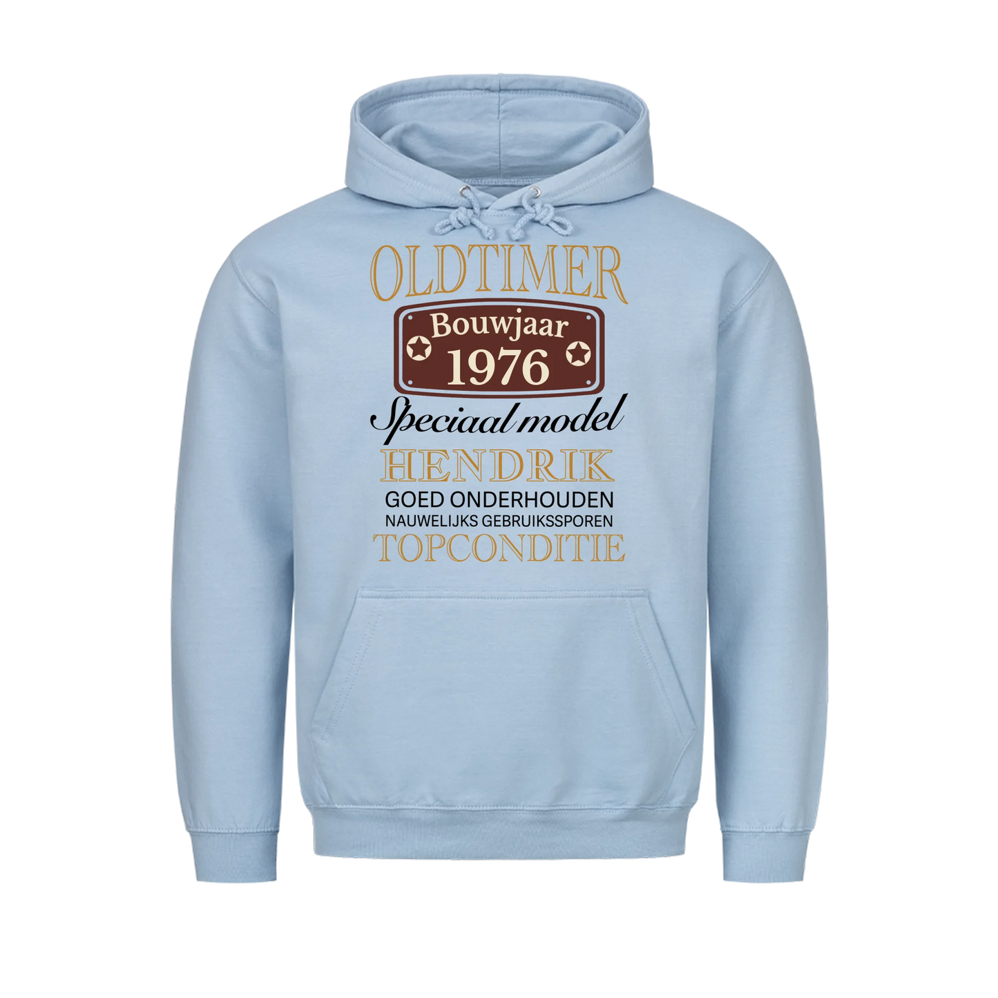 Oldtimer Speciaal model - Personaliseerbaar Hoodie