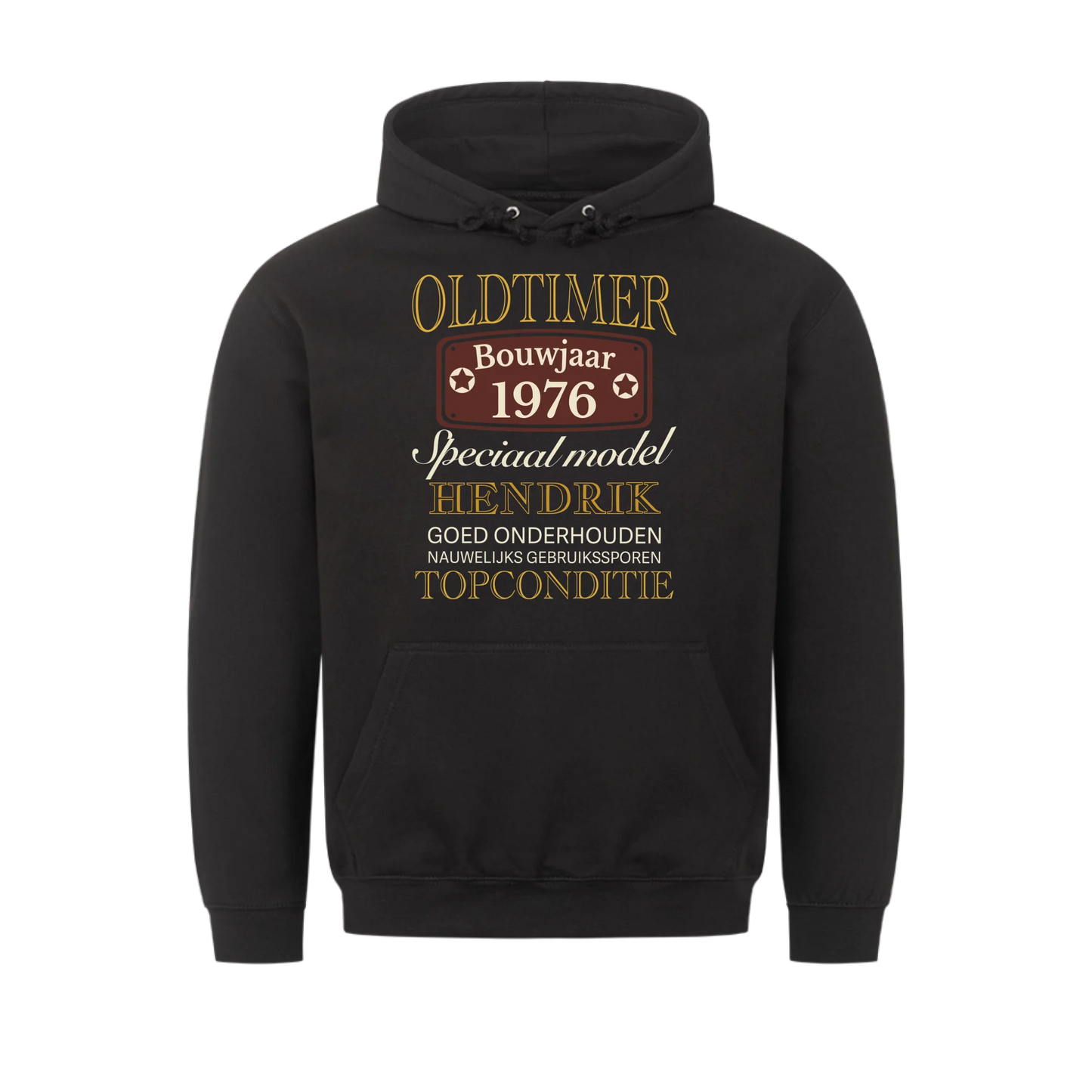 Oldtimer Speciaal model - Personaliseerbaar Hoodie