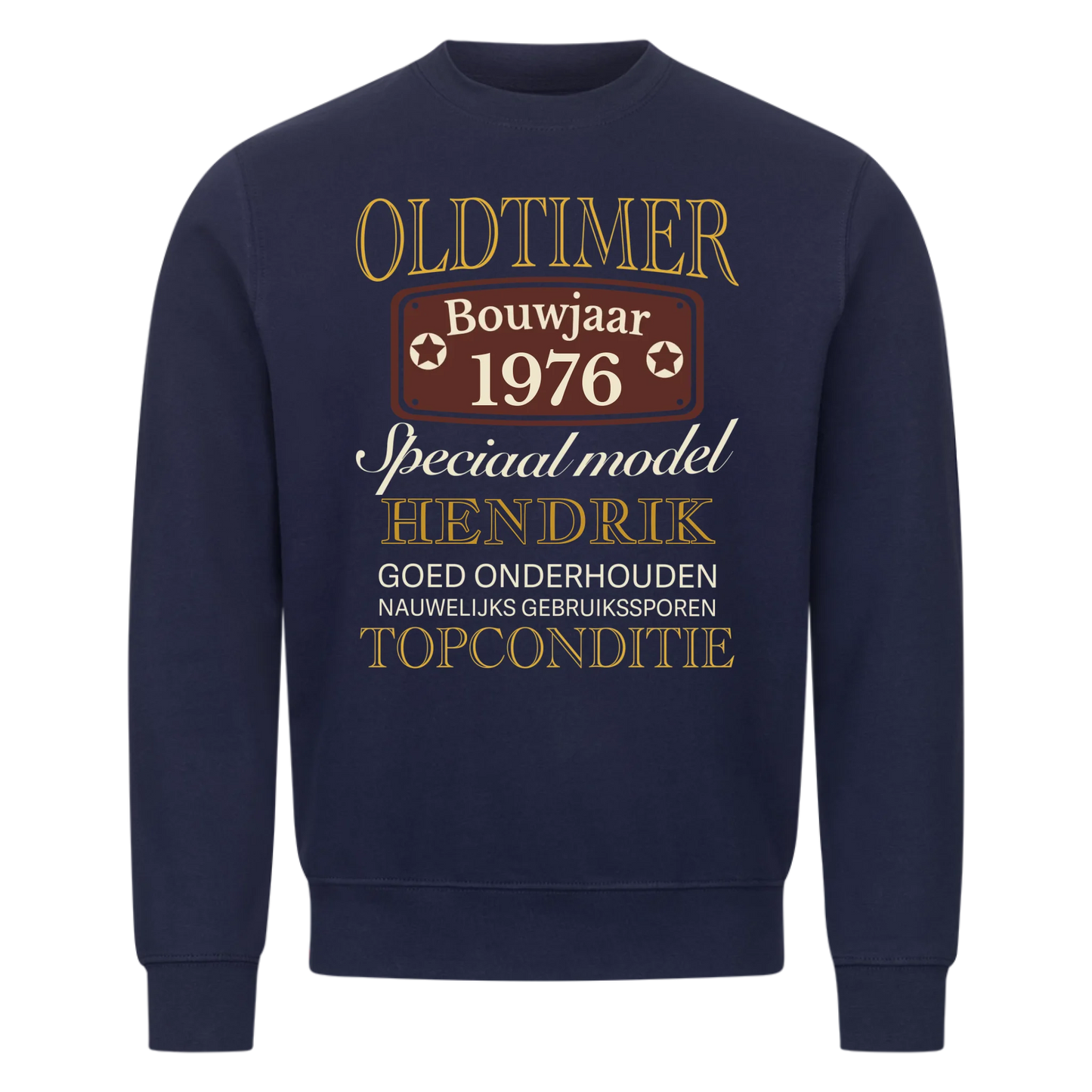 Oldtimer Speciaal model - Personaliseerbaar Sweatshirt