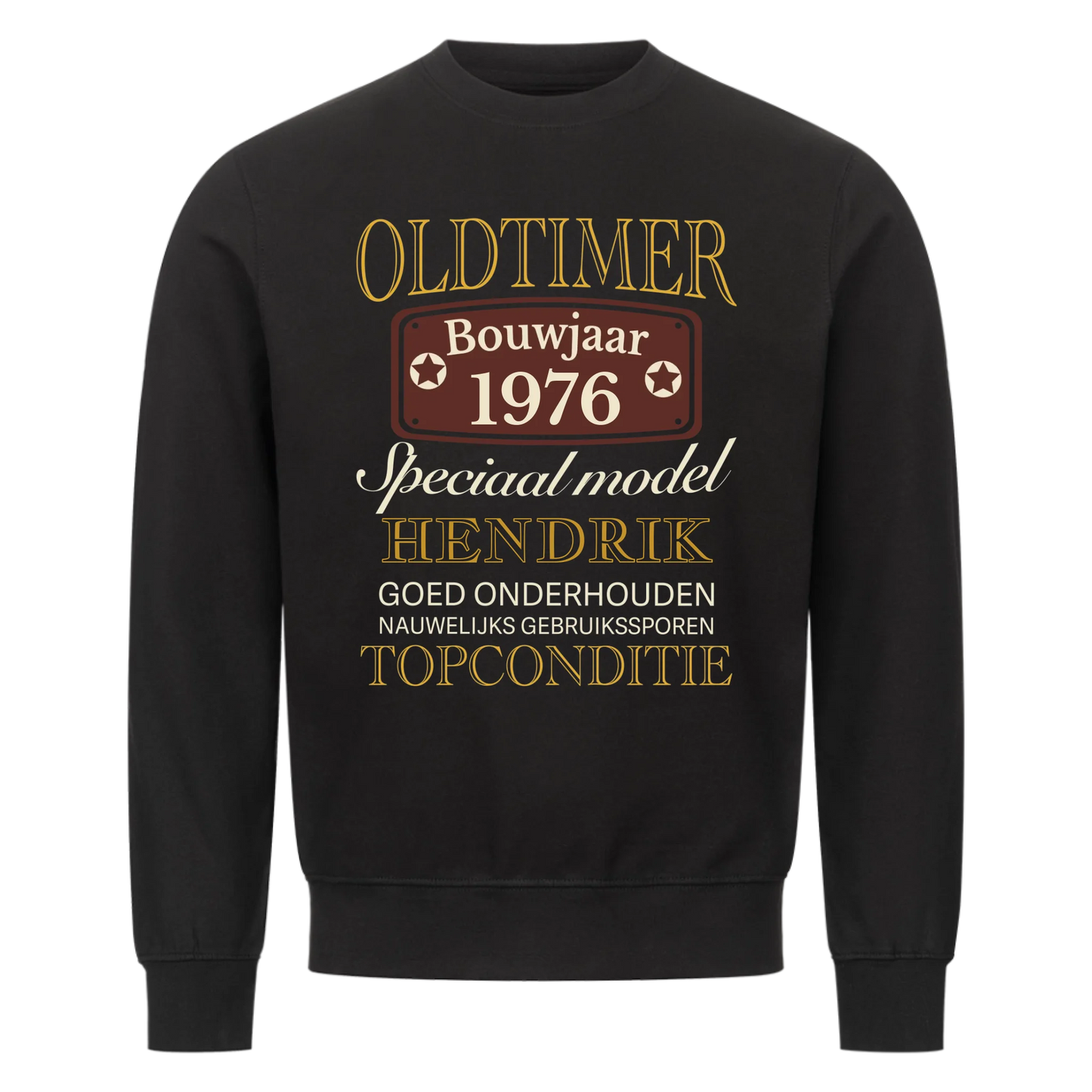 Oldtimer Speciaal model - Personaliseerbaar Sweatshirt