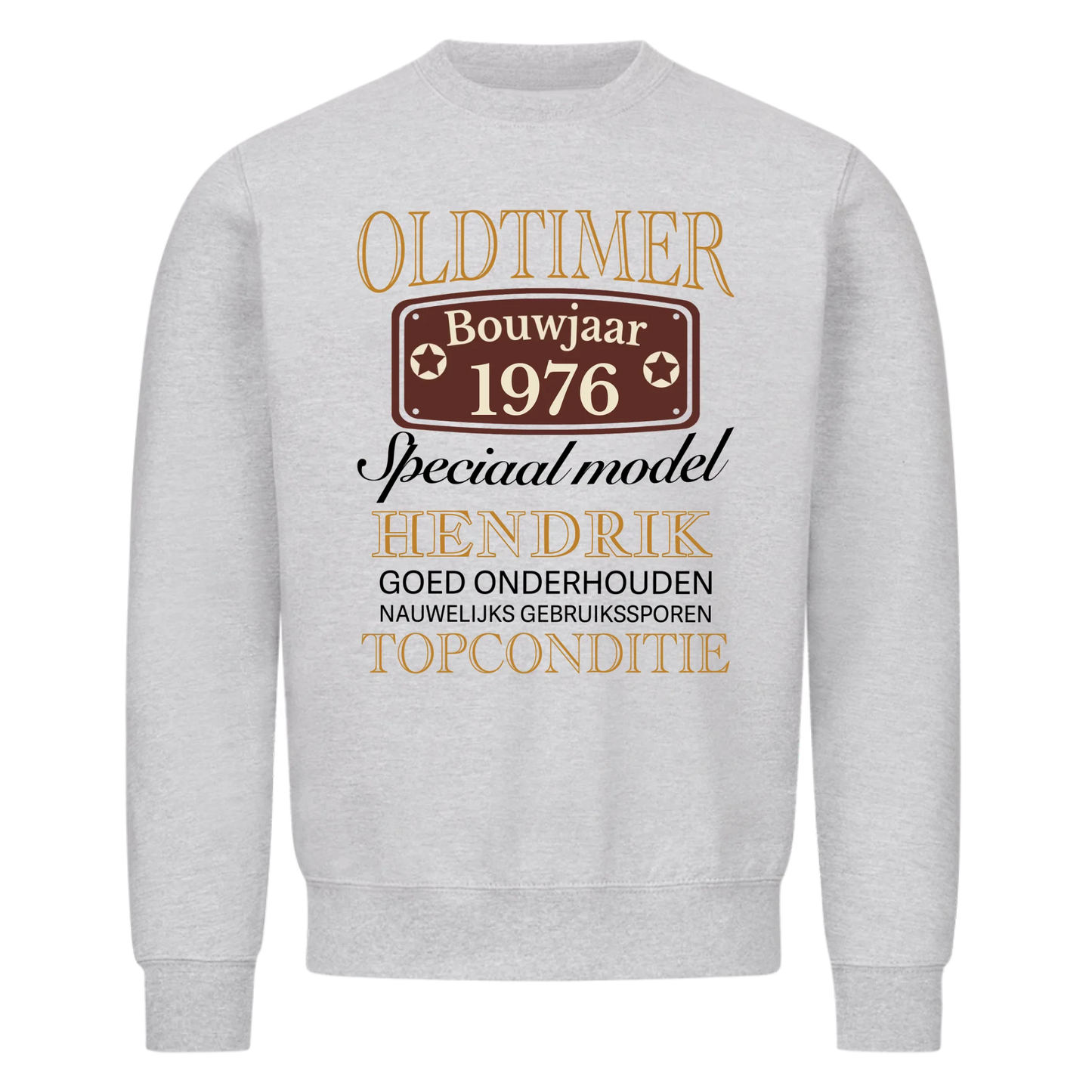 Oldtimer Speciaal model - Personaliseerbaar Sweatshirt