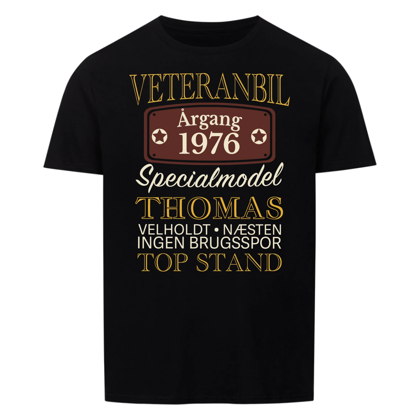Veteranbil Specialmodel- kan tilpasses T-shirt
