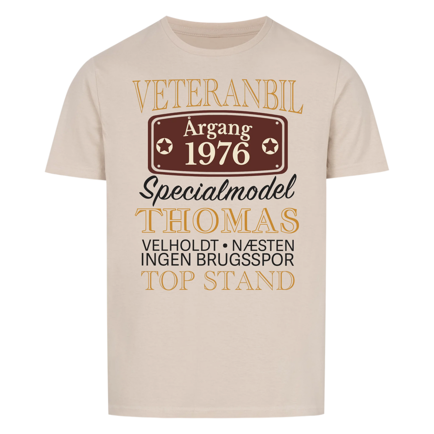 Veteranbil Specialmodel- kan tilpasses T-shirt