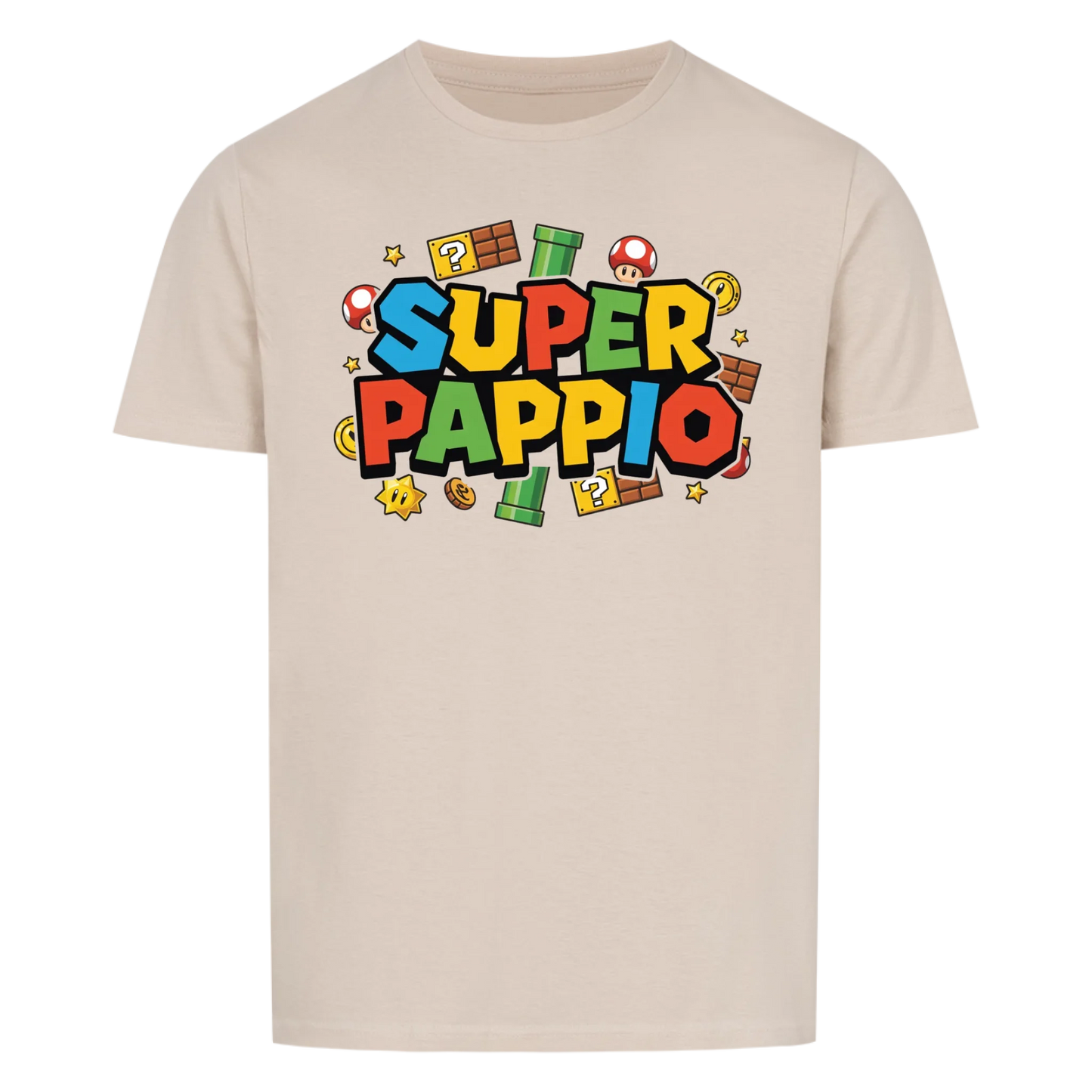 Super Pappio - Personalisierbares Vatertag T-Shirt