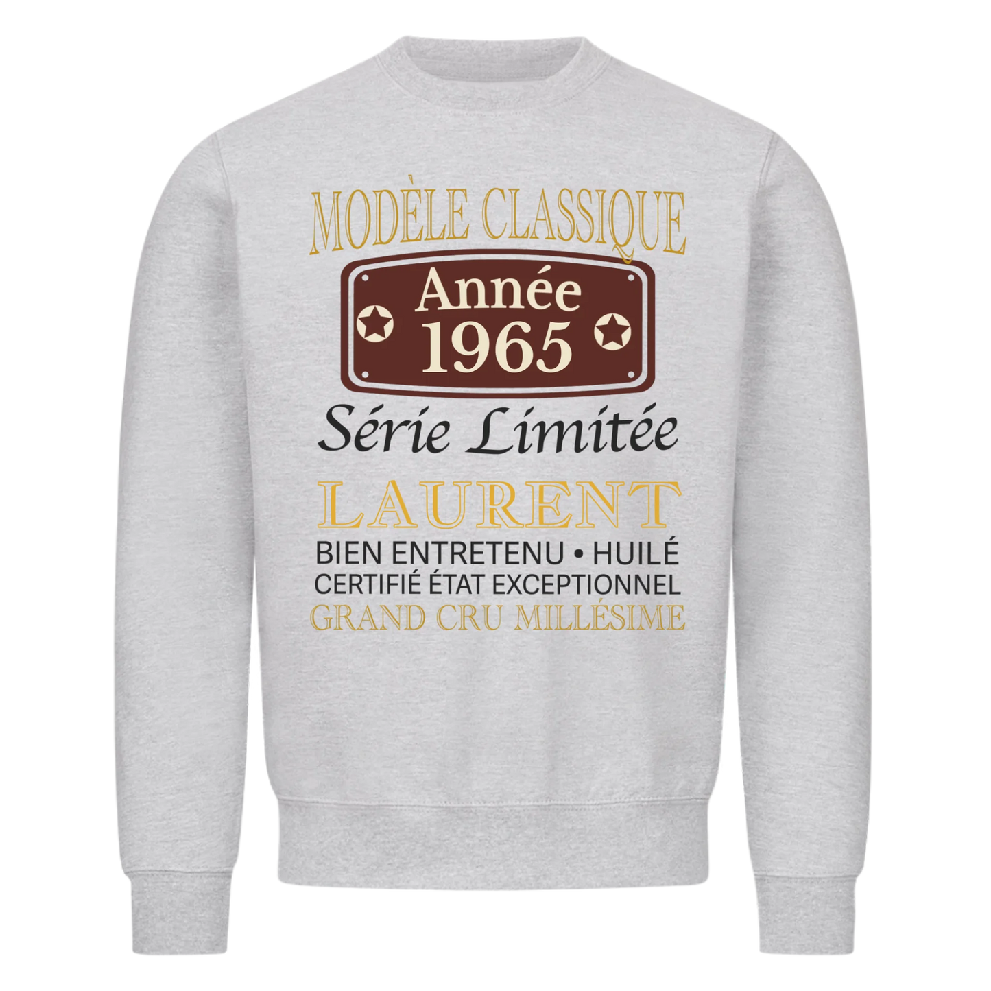 Modèle Classique – T-shirt personnalisable
