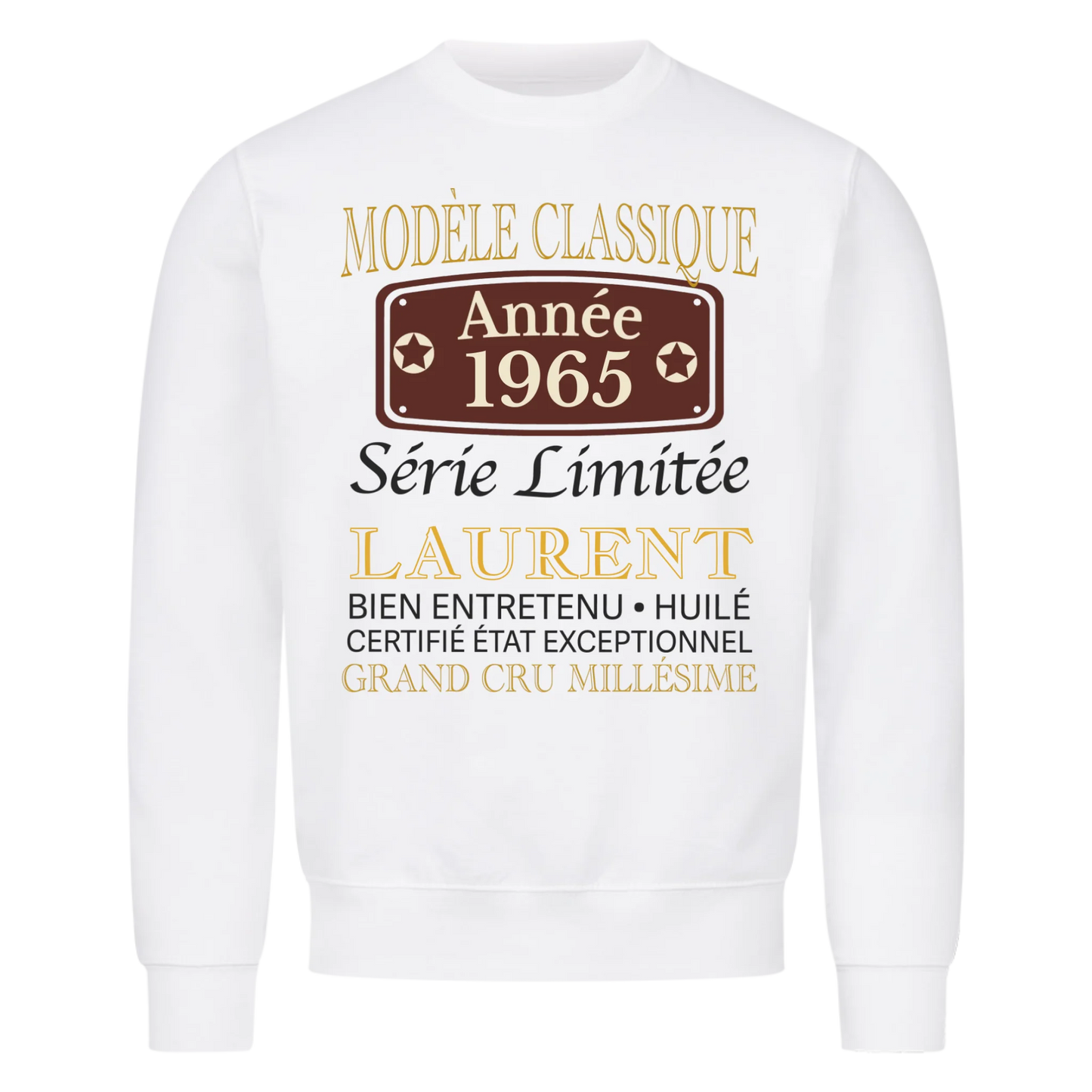Modèle Classique – T-shirt personnalisable
