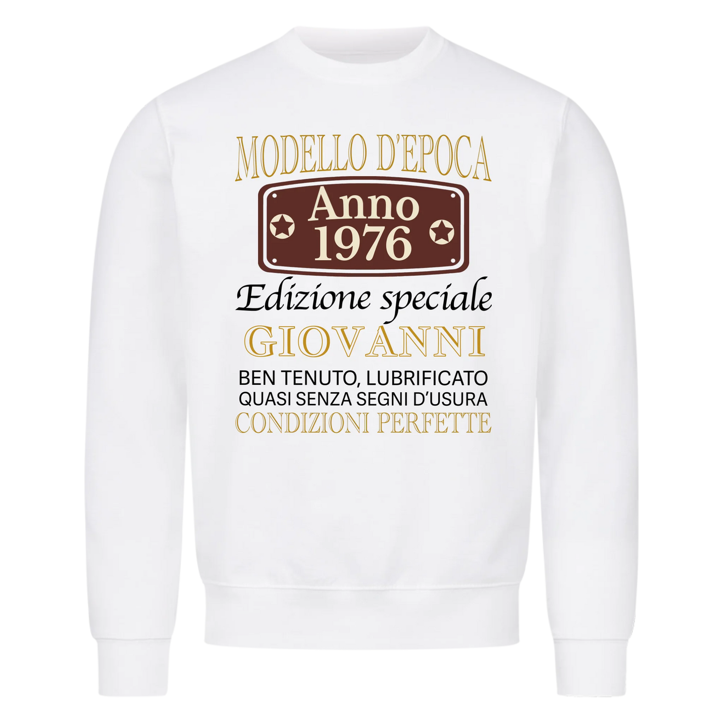 Modello d'Epoca - Edizione Speciale - T-Shirt Personalizzata