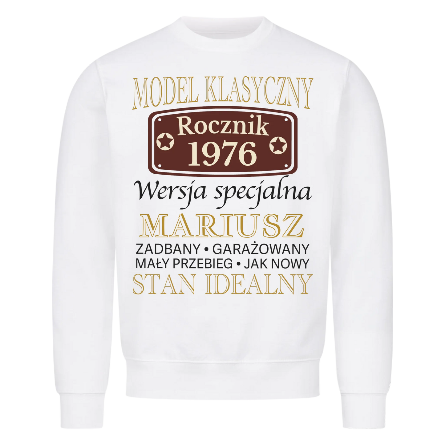 Model Klasyczny - Wersja specjalna - T-Shirt personalizada