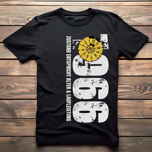 Geburtstags TÜV Geschenk - Personalisierbares Shirt